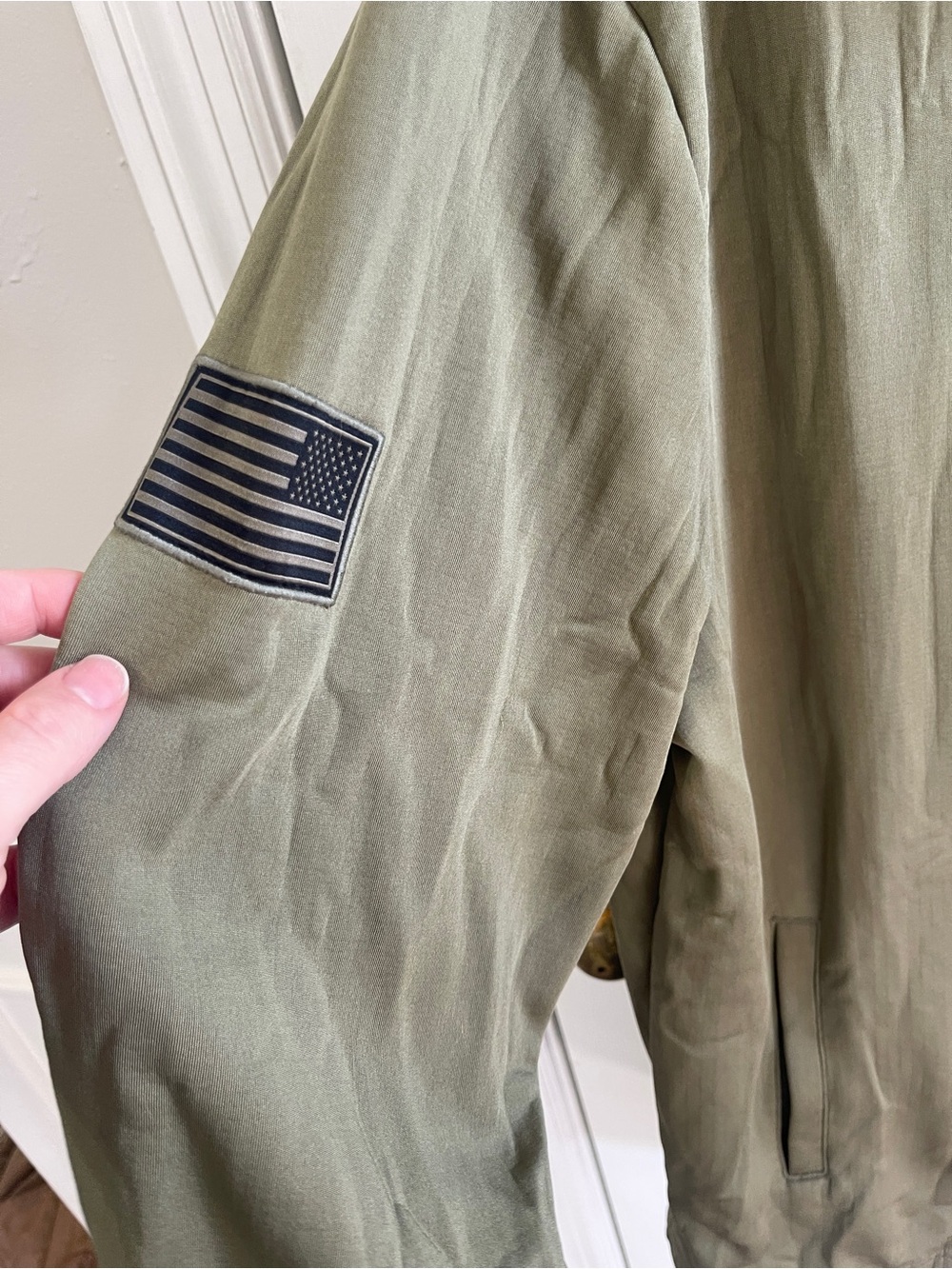 Grunt Style - 2x Tactical Olive Green Full zip Jacket - Patriotic USA - Picture 2 of 10